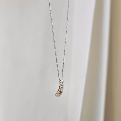18K Faith Diamond Pendant