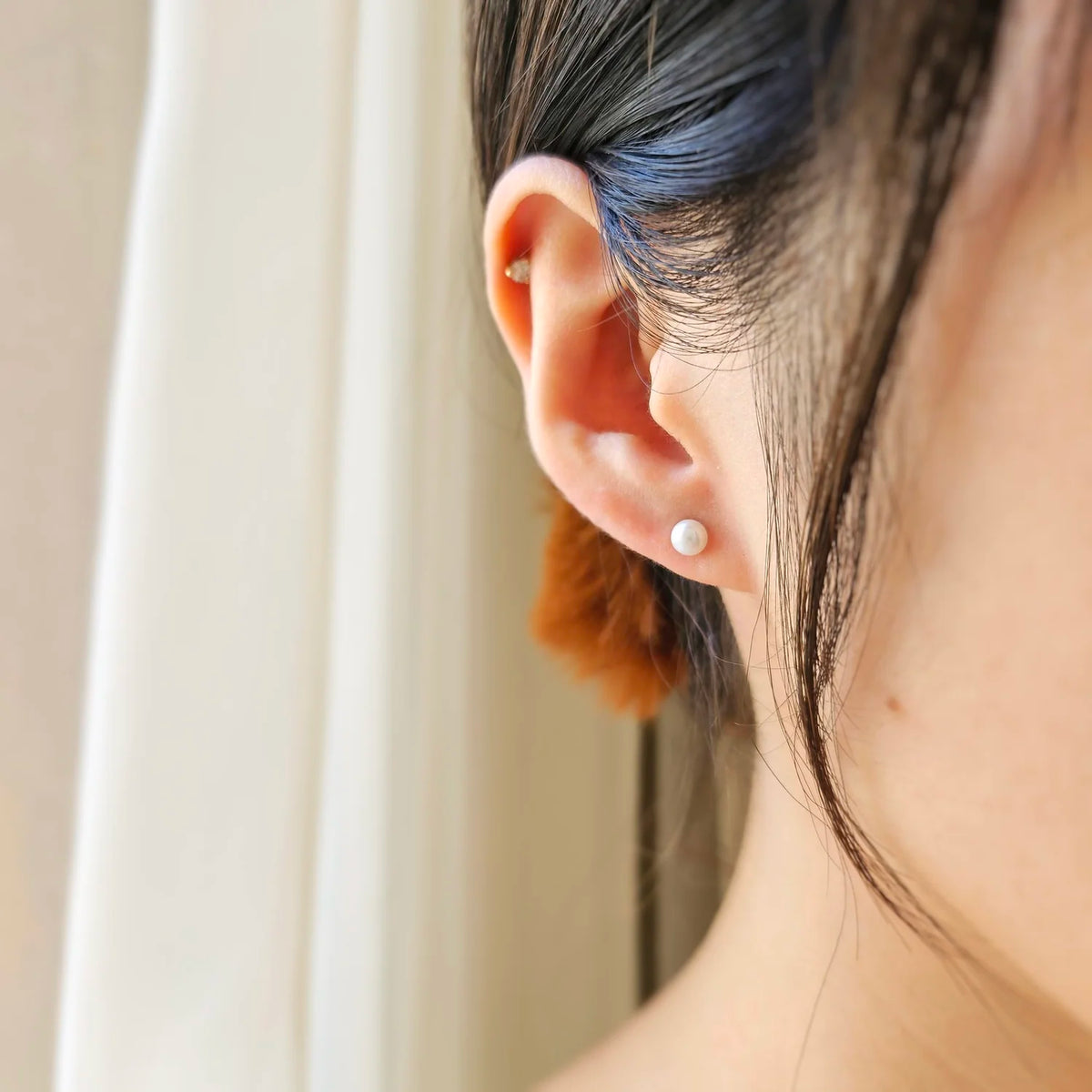 Pippa Mini Pearl Earrings