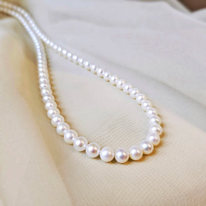 18K Luminous Baby Akoya Necklace (5-5.5mm)