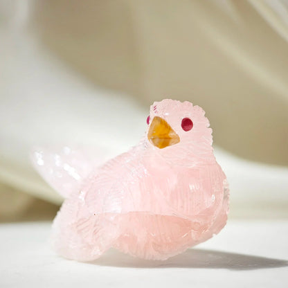 Pink Crystal Bird