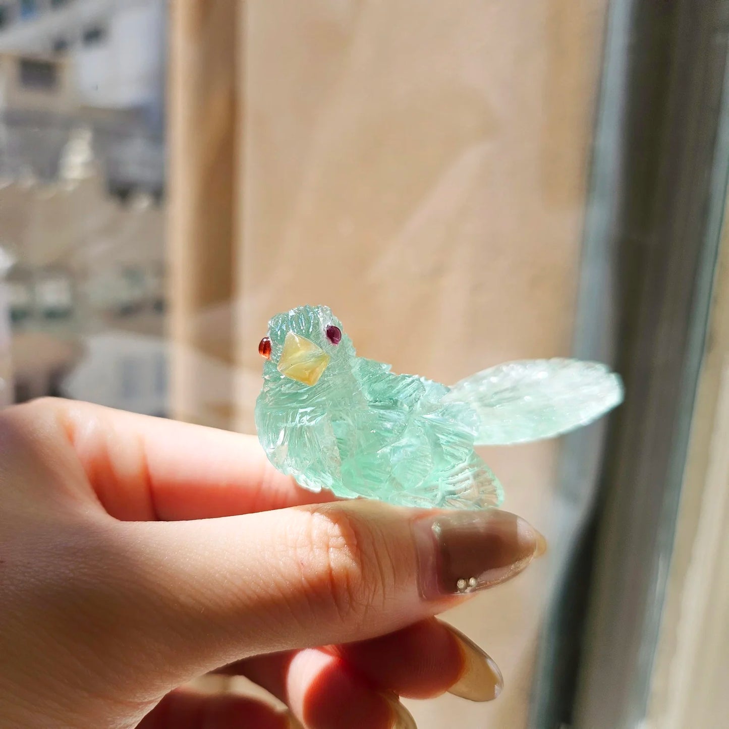 Green Crystal Bird