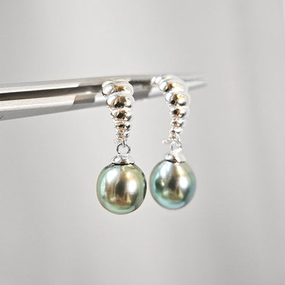 Bubble Tahitian Pearl Earrings