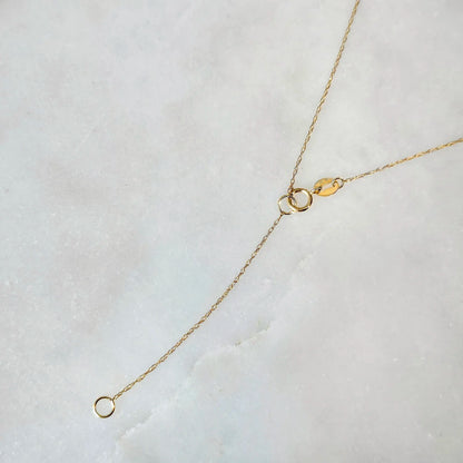 14K My Sunshine Yellow Moissanite Necklace