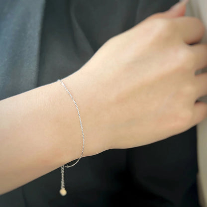 18k Gold Chain Bracelet