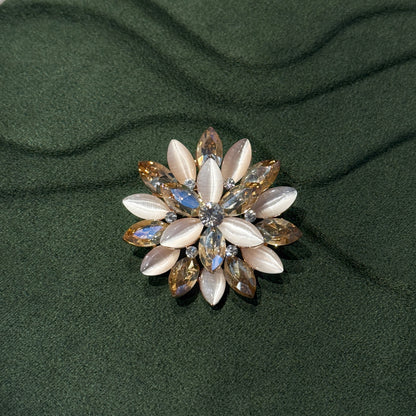 Bloom Crystal Brooch