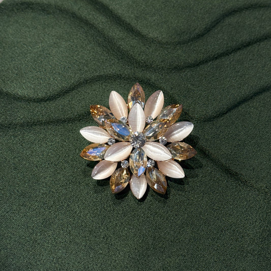 Bloom Crystal Brooch