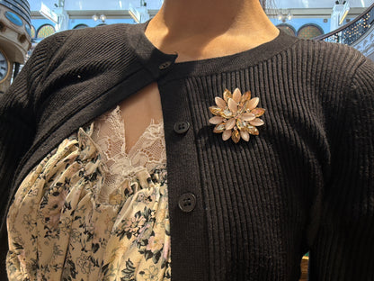 Bloom Crystal Brooch