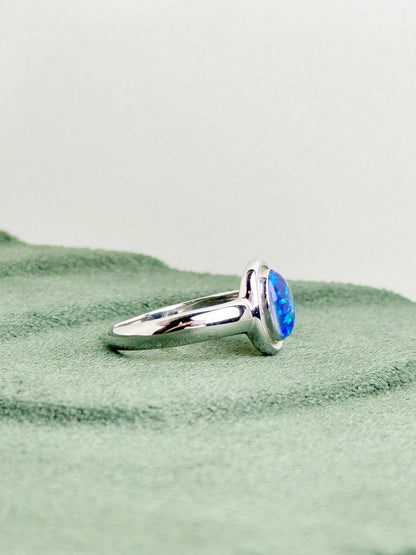 18K Samantha Triplet Opal Ring