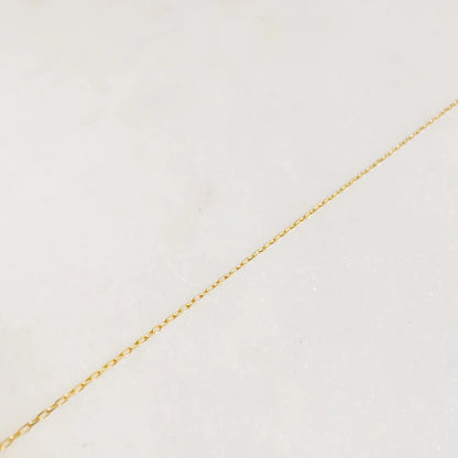 18k Gold Chain Bracelet