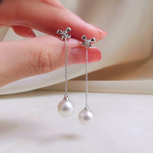 (Custom-made only) 18K Canna Southsea Dangling Earring