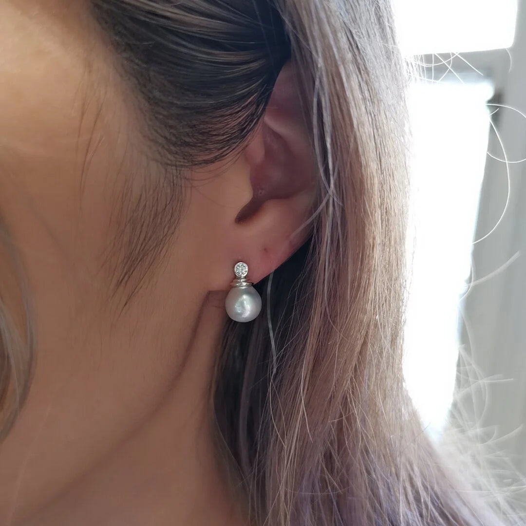 Saelle South Sea Pearl Earrings