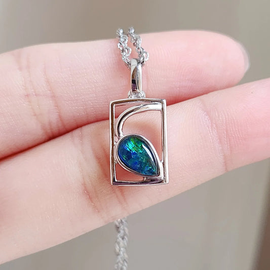 Sterling Silver Taylor Triplet Opal Pendant