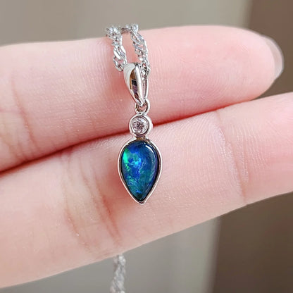 Sterling Silver Tilly Triplet Opal Pendant